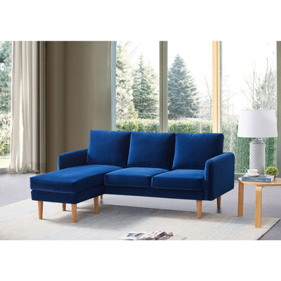 Snowdonia 3 Seater Corner Sofa in Royal Blue