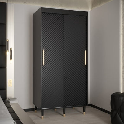 Monaco I Sliding Door Wardrobe 100cm