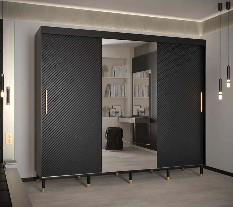 Monaco II Sliding Door Wardrobe 250cm