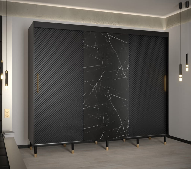 Monaco Sliding Door Wardrobe 250cm