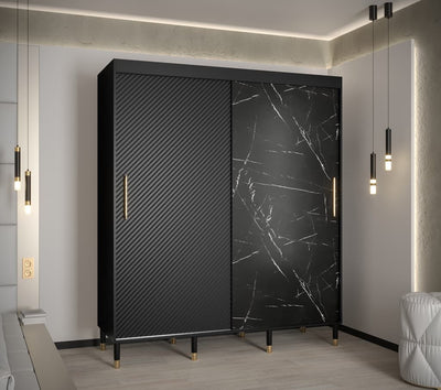 Monaco Sliding Door Wardrobe 180cm