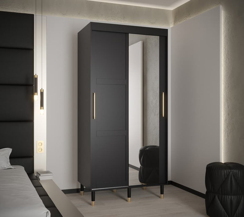 Tromso II Sliding Door Wardrobe 100cm