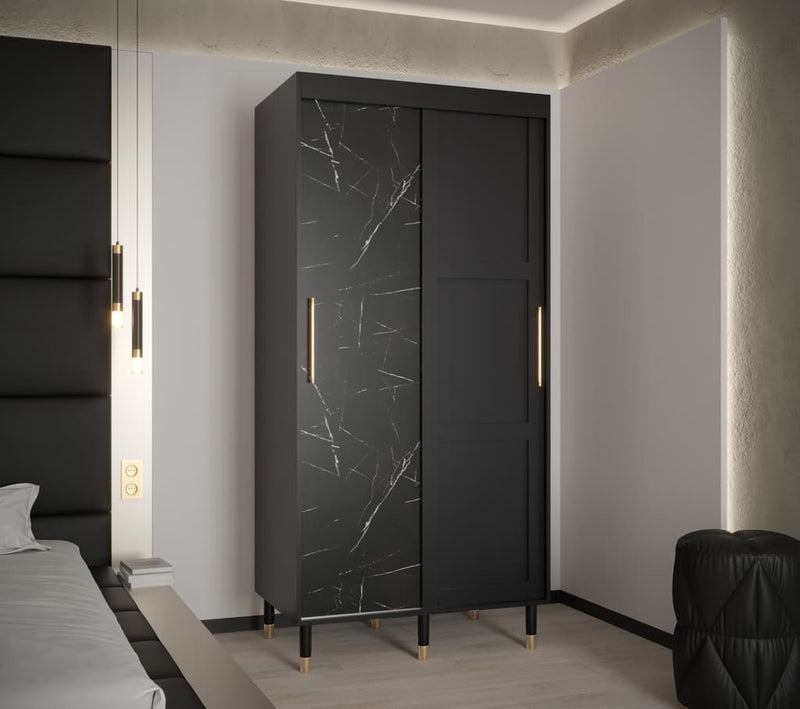 Tromso Sliding Door Wardrobe 100cm