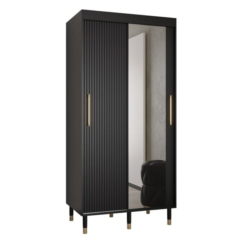 Mora II Sliding Door Wardrobe 100cm