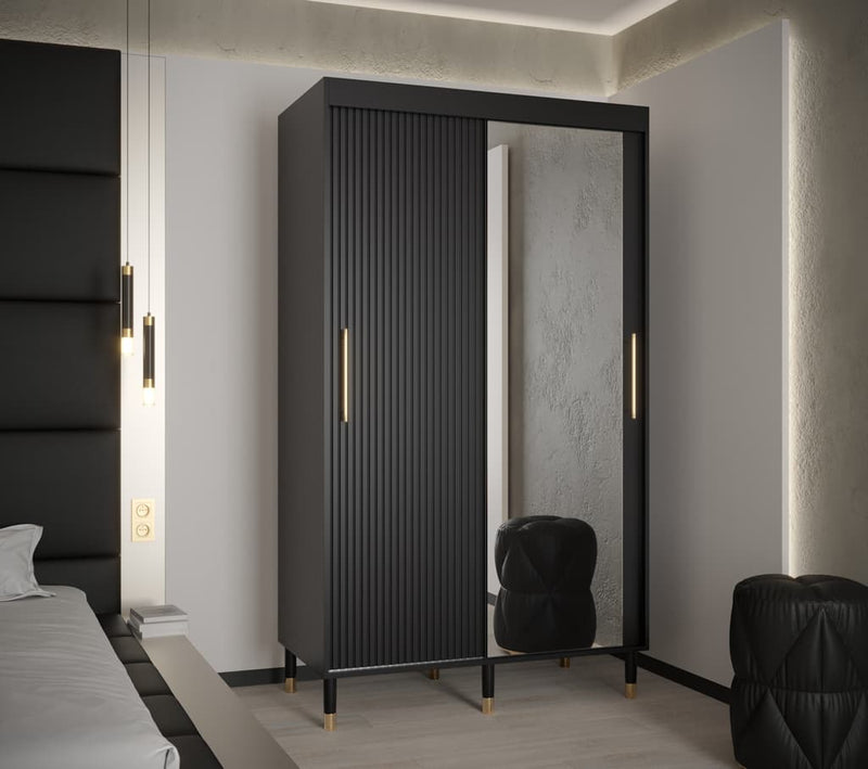 Mora II Sliding Door Wardrobe 120cm