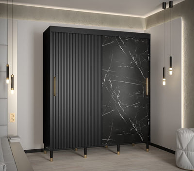 Mora Sliding Door Wardrobe 180cm