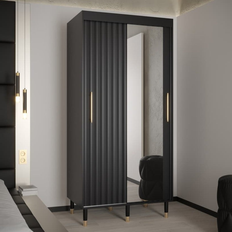 Avesta II Sliding Door Wardrobe 100cm