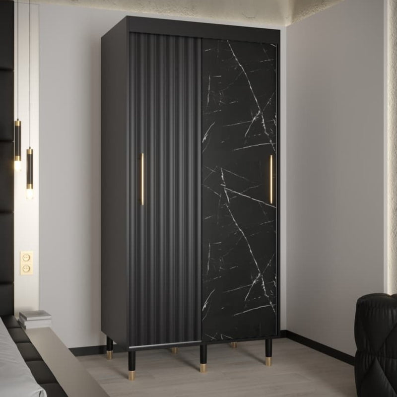 Avesta Sliding Door Wardrobe 100cm