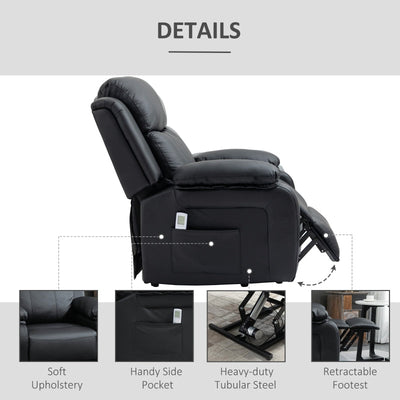 Electric Power Lift Recliner Chair Vibration Massage Reclining