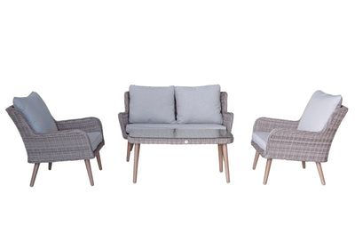 Signature Weave Garden Furniture Danielle Lounge Set With 2 Seater Sofa