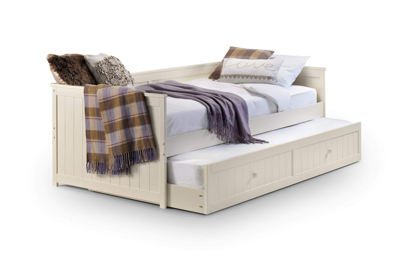 Jessica Day Bed & Underbed - Stone White