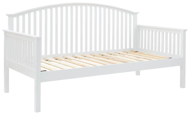 Madrid Wooden Day Bed Only White