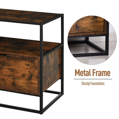 Industrial-Style Side Table