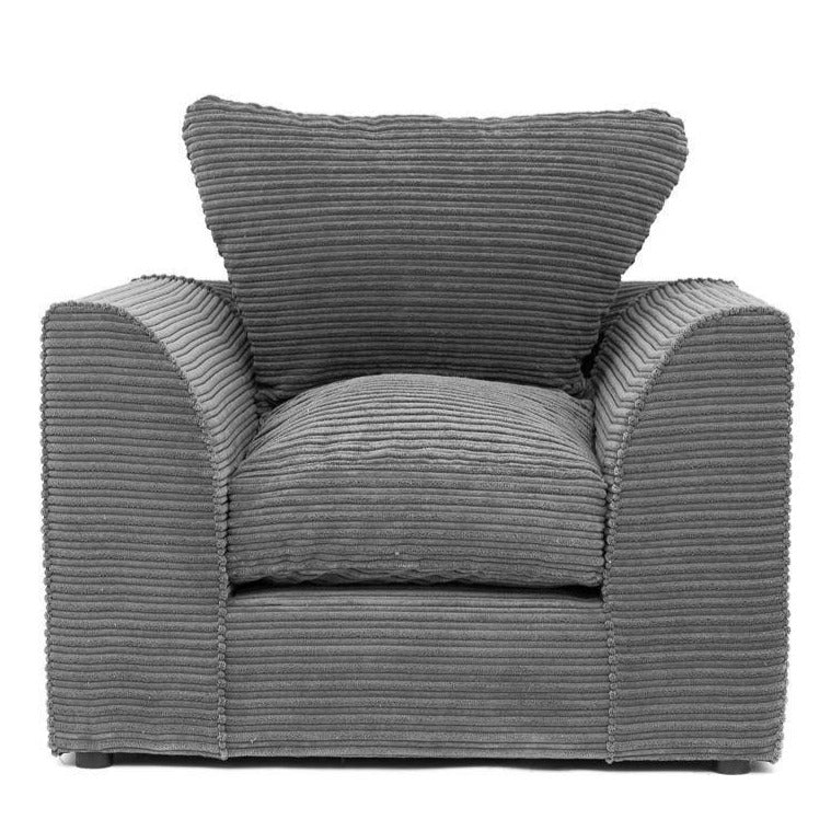 Desmond Jumbo Cord 3 Seater and 2 Seater Sofa Set