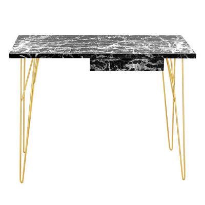 Fusion Desk Black Marble - From LPD