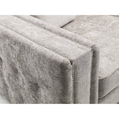 Midas Truffle Grey 2 & 3 Seater Sofa