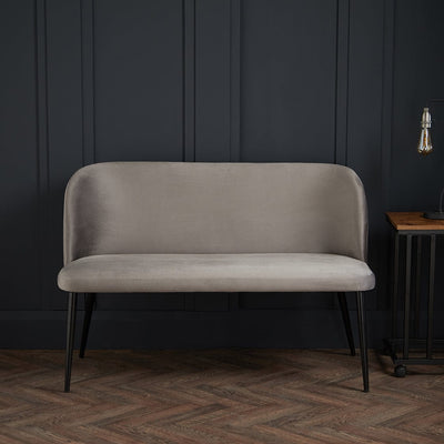 Zara Dining Bench Grey - From LPD