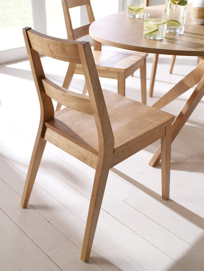 Malmo Chair White Oak (Pack of 2)