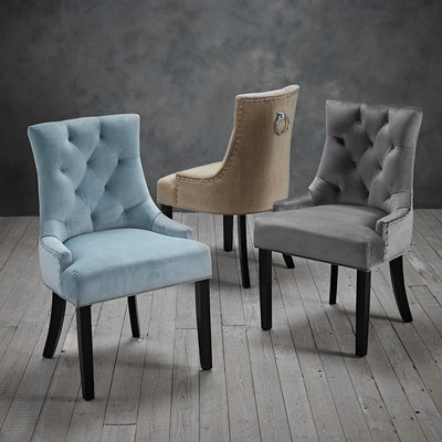 Morgan Chair Grey (Pack Of 2)