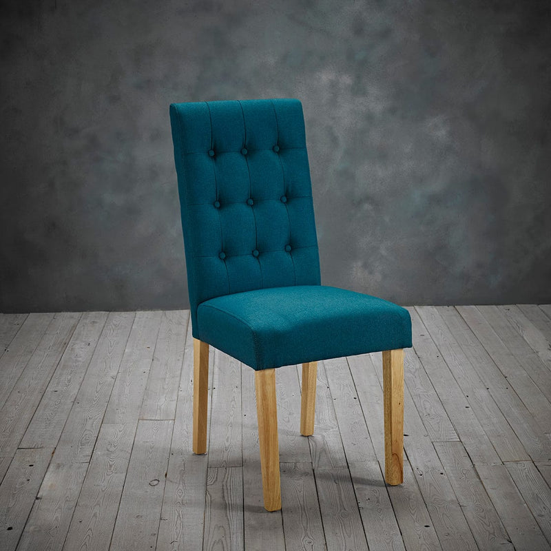 Roma Chair Teal (Pack of 2)