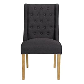 Verona Chair Charcoal (Pack of 2)