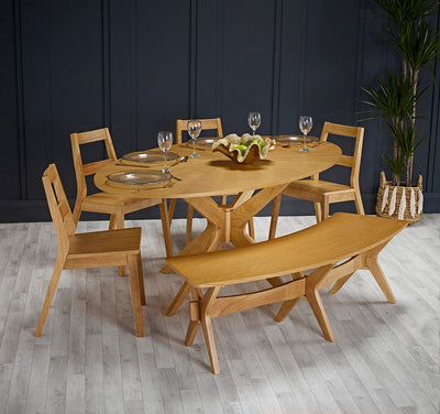 Malmo Dining Table White Oak