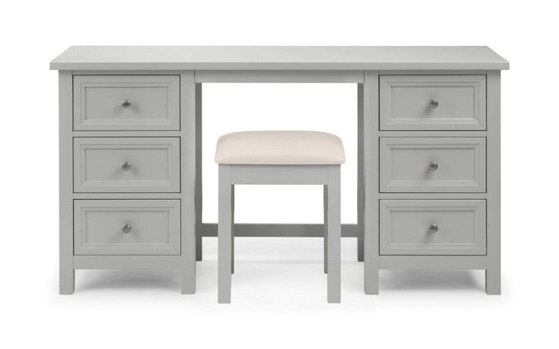 Maine Dressing Table- Dove Grey