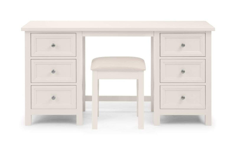 Maine Dressing Table - Surf White