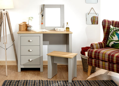 Lancaster Dressing Table Set Grey