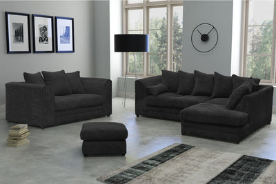 Desmond Jumbo Cord 3 Seater Sofa