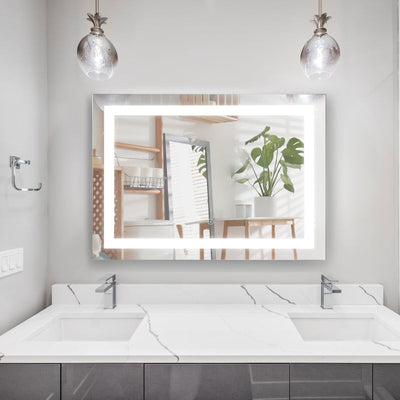 70x50cm LED Bathroom Mirror Wall Mounted