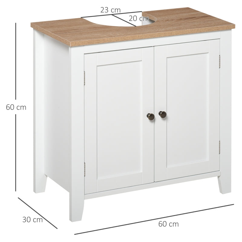 Bathroom Pedestal Under Sink Cabinet Storage