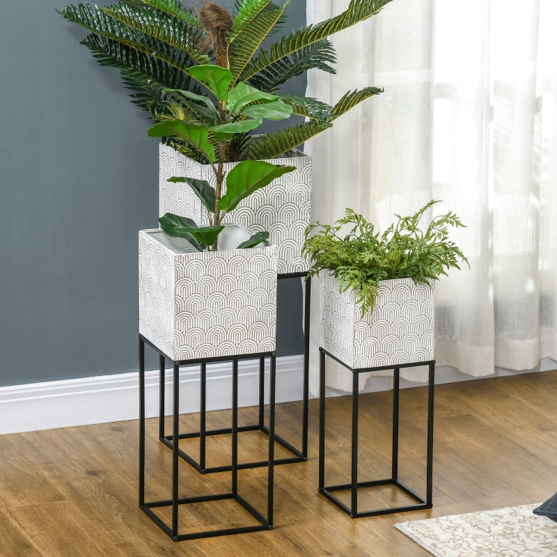 Metal Plant Stand Set Of 3 With Legs