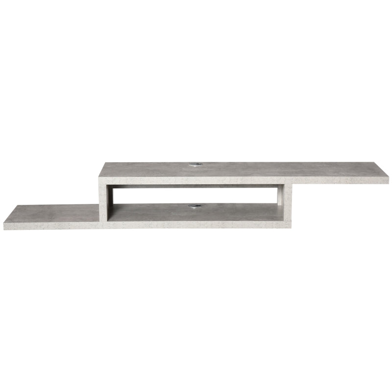 Floating TV Unit, Grey