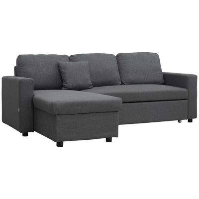 3 Seater Corner Sofa Bed With Storage