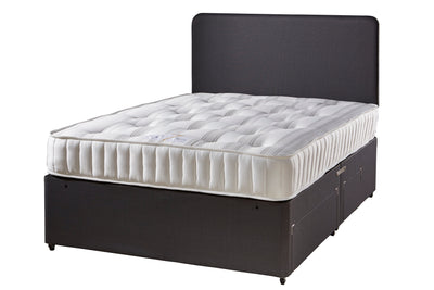 Spring Divan Bed Set (Base + Mattress + Headboard)