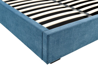 Dakota Ottoman Bed With Solid Base Teal - GFW