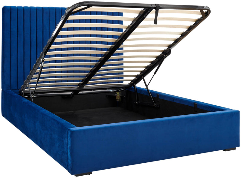 Milazzo Ottoman Bed Royal Blue - GFW