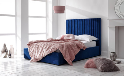 Milazzo Ottoman Bed Royal Blue - GFW