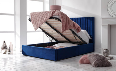 Milazzo Ottoman Bed Royal Blue - GFW