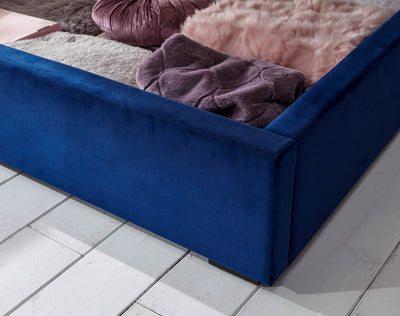 Milazzo Ottoman Bed Royal Blue - GFW