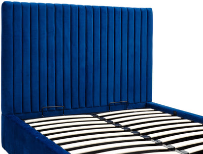 Milazzo Ottoman Bed Royal Blue - GFW