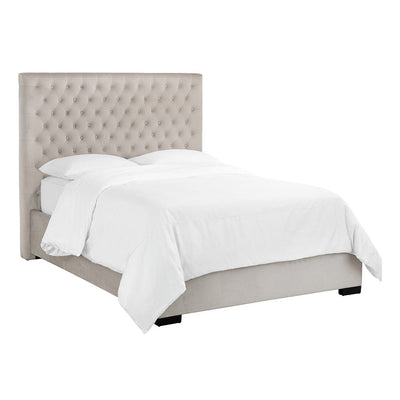 Cavendish Tall Headboard Bed In Beige