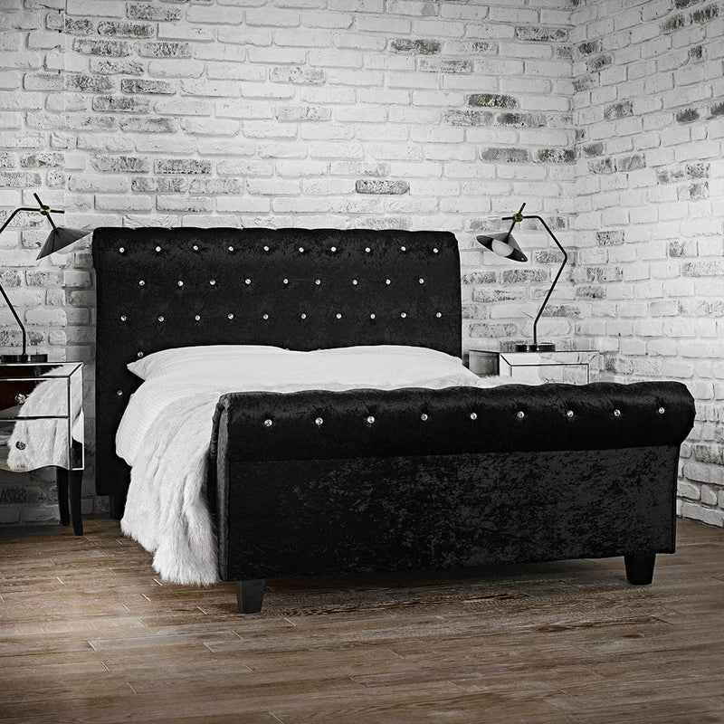 Isabella Black Bed Frame