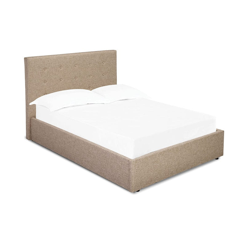 Lucca Beige Bed Frame