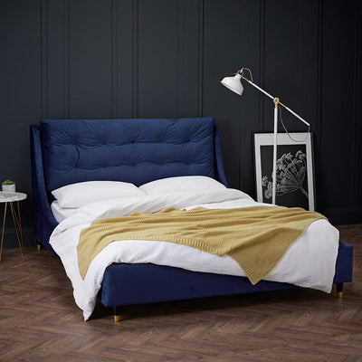 Sloane Bed - Blue