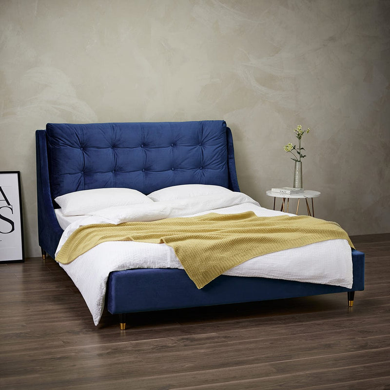 Sloane Bed - Blue