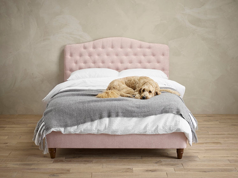 Sorrento Pink Bed Frame