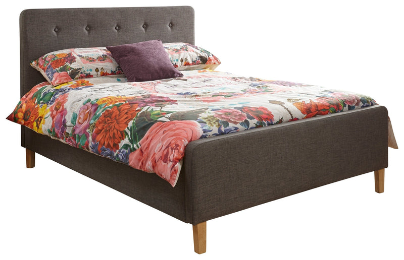 Ashbourne Ottoman Bed Dark Grey