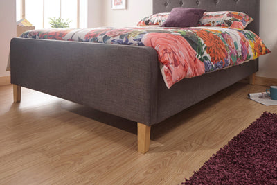 Ashbourne Ottoman Bed Dark Grey